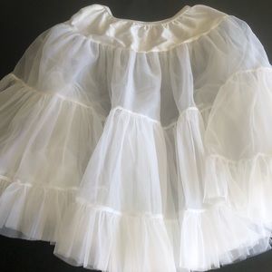 Girls half petticoat